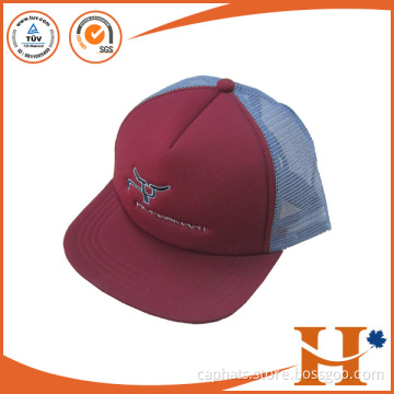2015 Hot Design Custom Cotton Mesh Foam Snapback Hat Adjustable Flat Bill Embroidery Caps (SHXE-030904)